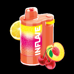 Электронная сигарета Inflave Spin 8000 затяжек Вишня Персик Лимон