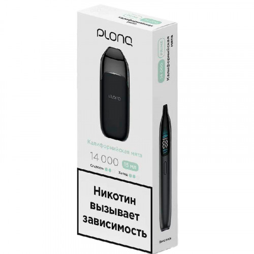 Электронная сигарета Plonq Prime - Калифорнийская мята